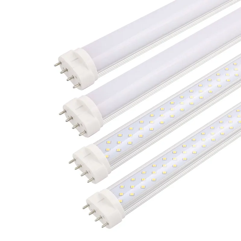 LED 전구 2G11 LED 전구, 4 핀 2G11 자료 LED 개조 튜브 라이트, 교체 (제거 또는 바이 패스 안정기) AC85-265V 조명 전구