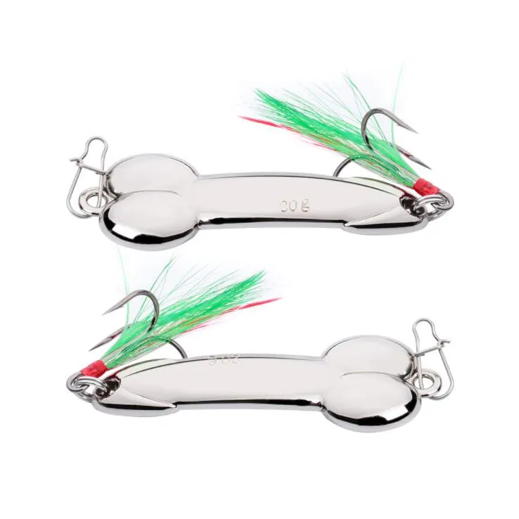 20g Silver And Gold Spoon Wire Spinner Bait Lure Feather