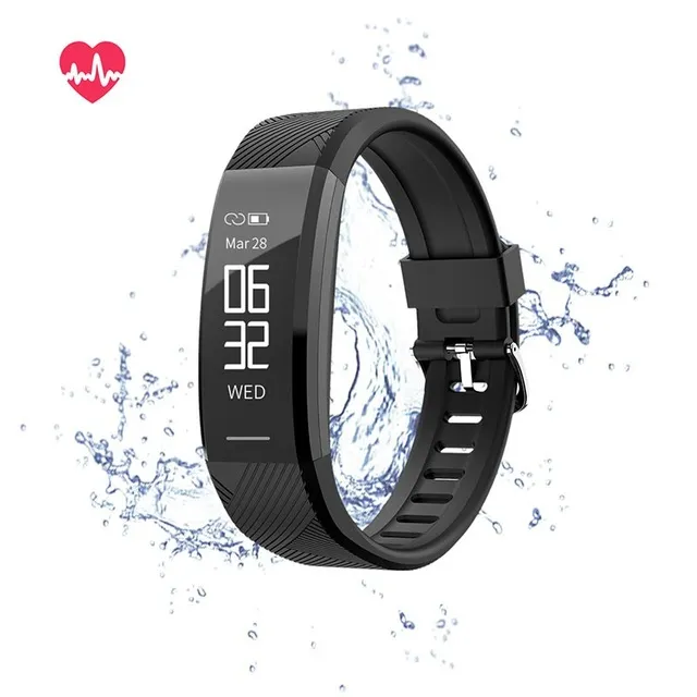 C11 Hjärtfrekvens Monitor Smart Armband Fitness Tracker Passometer Smart Watch Anti Lost Vattentät Smart Armbandsur för iPhone Android Telefon