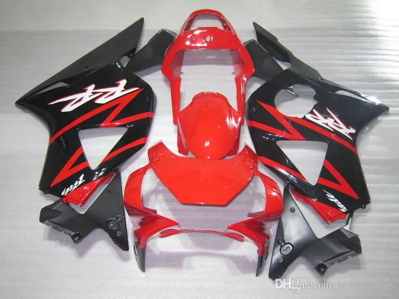 Fairings مجموعة لهوندا CBR900RR 2002 2003 CBR954 أحمر أسود كيت هونج 02 03 CBR954RR CBR 954RR TT51