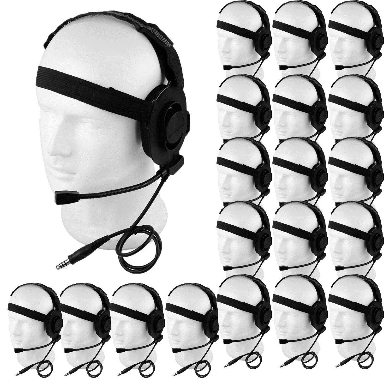 20X Z Tactical Bowman Elite II Headset Green Color Z Tactical HD-01 Earpiece New