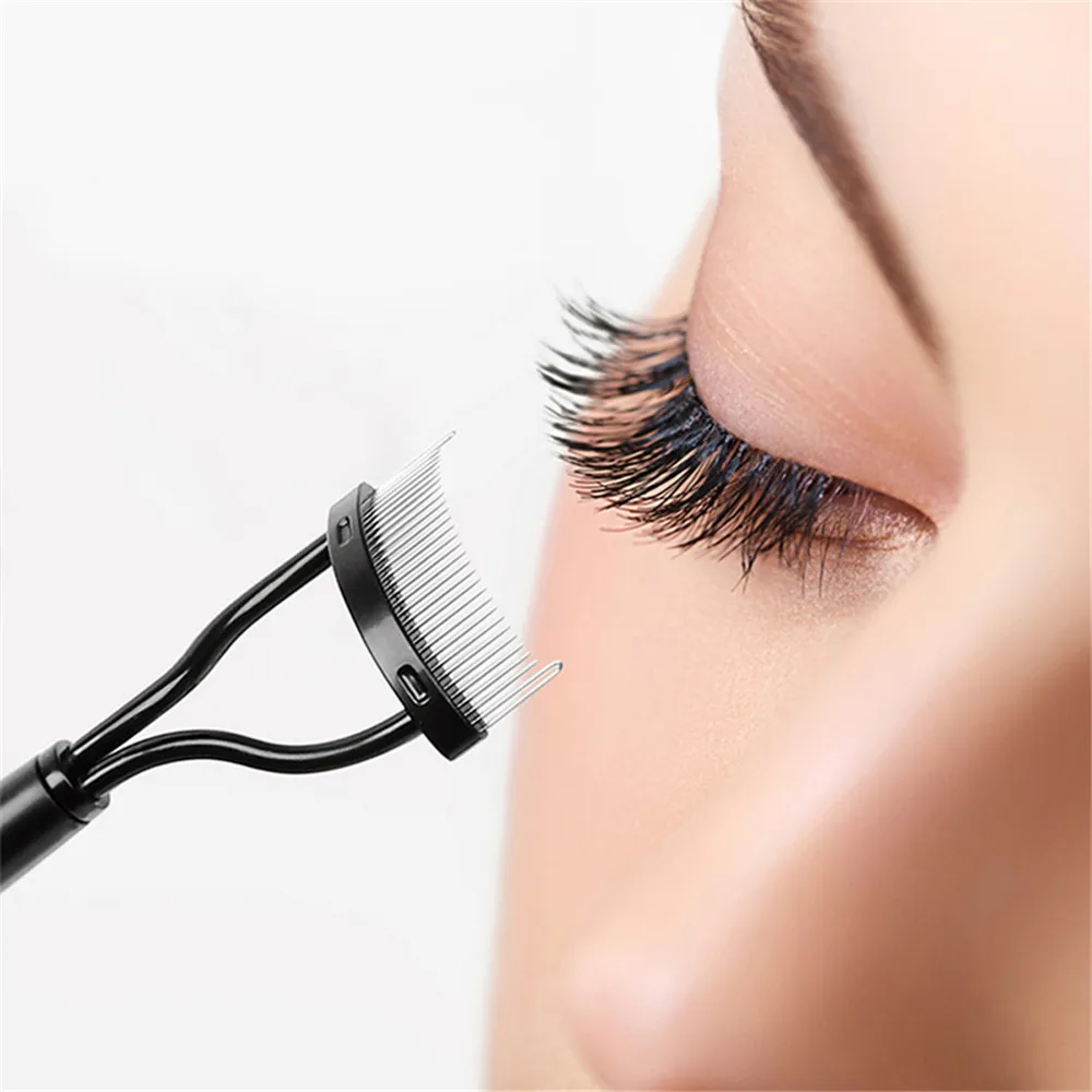 3 IN 1 Mascara applicatore guida pettine per ciglia, trucco pennello  cosmetico