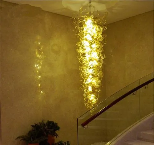 Pendant Lamps Hand Made Blown Italy Designer Glass Lighting Luxury Crystal Art Decor Chandelier