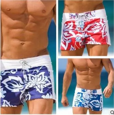 Wholesale-Hot sale mens beach shorts sports casual short sea new swimming shorts surf board wear boxer basketball running sport shorts