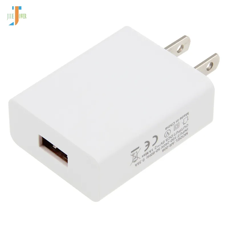100pcs/lot Hot Selling High Quality US Plug USB AC Travel Wall Charging Charger Power Adapter for IPhone X 8 7 6 Xiaomi Huawei HTC Samsung