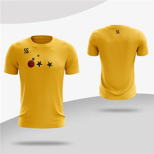 Camisetas personalizadas para hombre y mujer, logo exclusivo, naranja, rojo, negro, azul, morado y múltiples colores, camiseta ropa deportiva