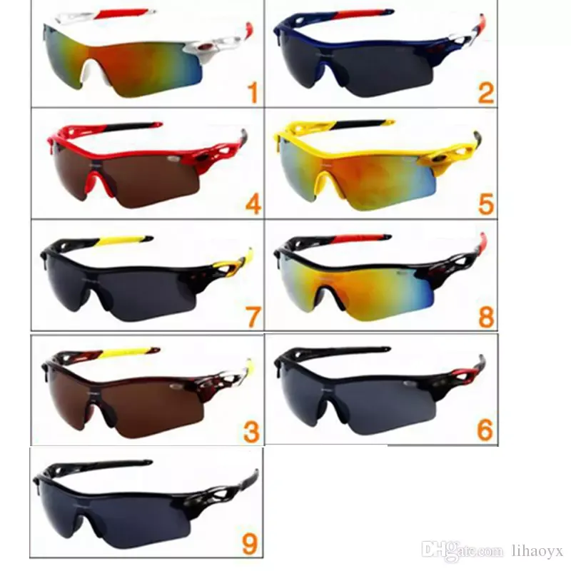 Hot vente mode équitation de sport en plein air lunettes explosion - Lunettes anti-D046