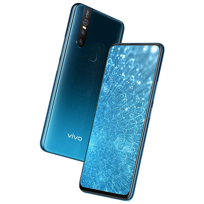 Original Vivo S1 4G LTE-Handy 6 GB RAM 64 GB 128 GB ROM Helio P70 Octa-Core 6,53 Zoll 24.8MP Erhebend Kamera Fingerabdruck-ID-Handy