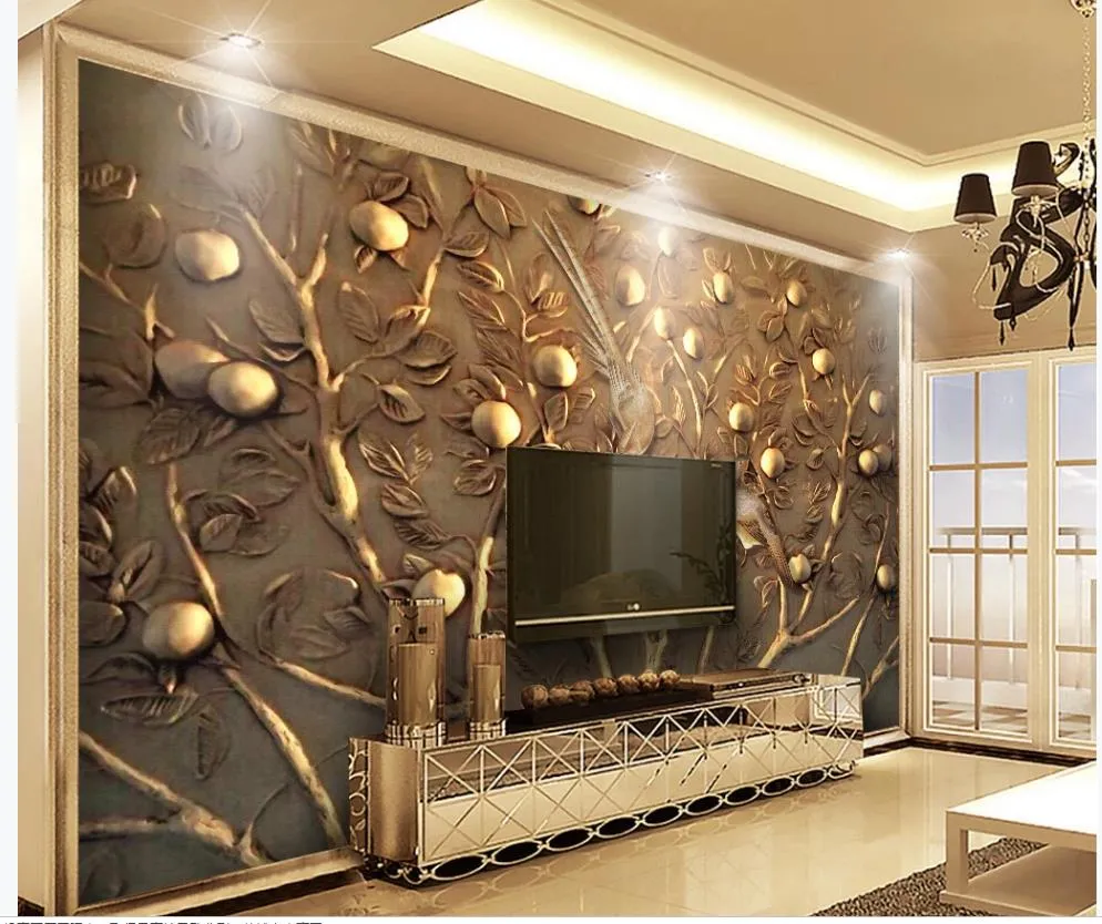 Fondos De Pantalla Mural 3d Para Sala De Estar Decoración De Pared De Fondo De  Televisión Estereo De Ayuda, 2024 Diseño De 14,21 € | DHgate, image size:994x834