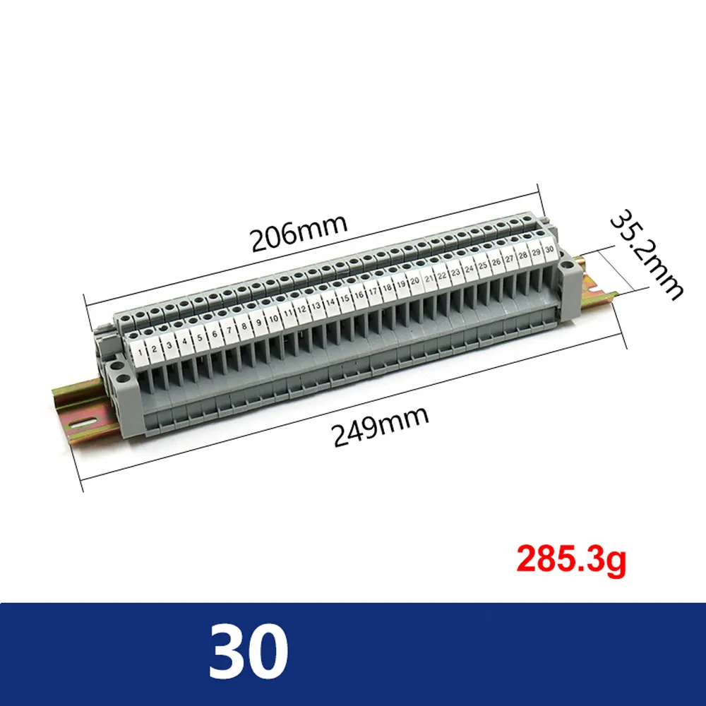 Din Rail Terminal Blocks Kit Lt 6 Universal Class Terminal Din Rail Terminal Blocks Kit Lt 6 Universal Class Terminal