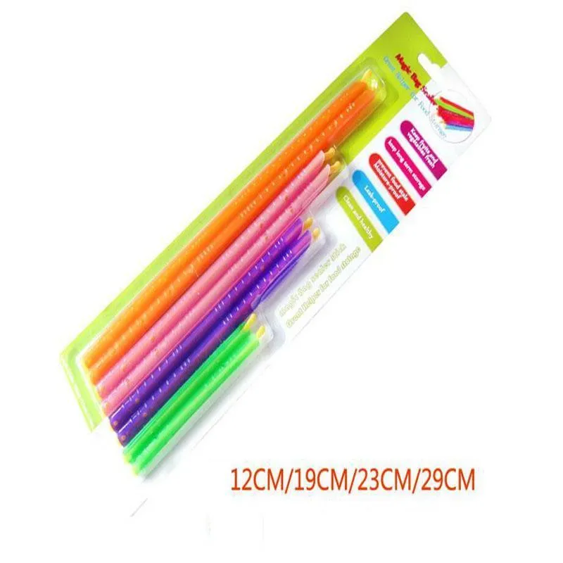 Magic Pvc Bag Sealer Stick Unique Sealing Rods Great Helper For Food