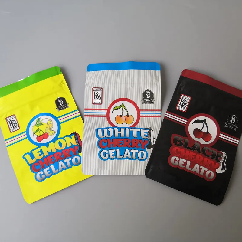 DHgate.com:Gummy Bags Lemon Cherry Gelato Mylar Bags