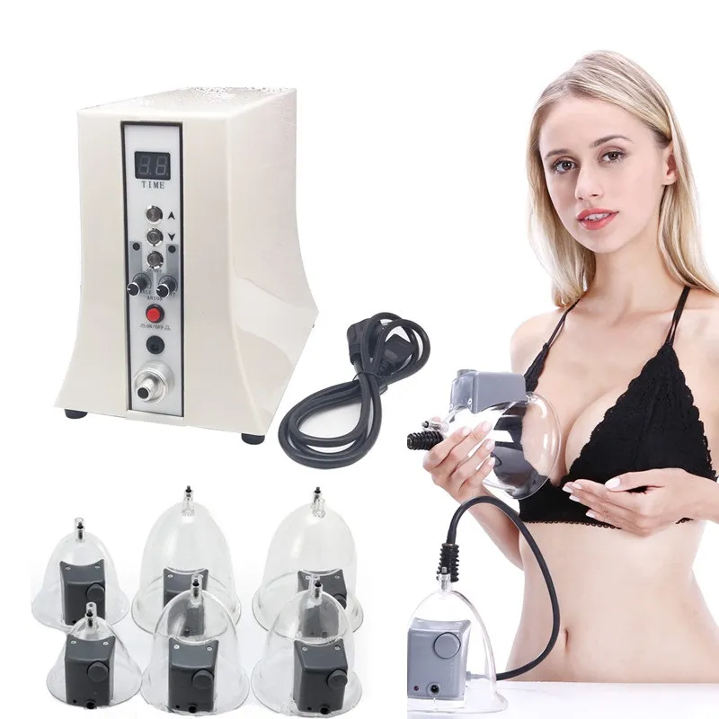 전문 슬리밍 기기 남성 젖꼭지 향상 / 여성 유방 조임 및 전나무 진공 치료 기계