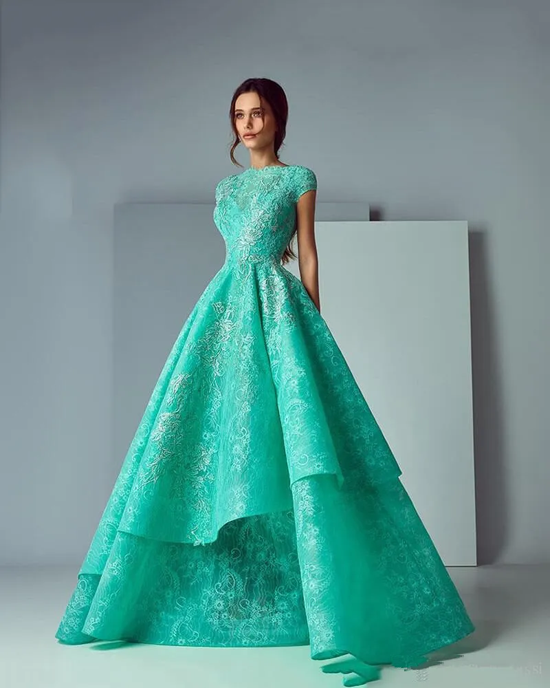 Mint green discount gown