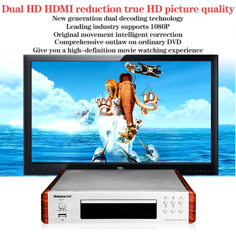 Dv 525 Reproductor De DVD Hogar HD Niños Evd Reproductor De Vcd Reproductor  De Pantalla LED Mini Dvd Usb Para Todas Las Regiones De 217,27 €