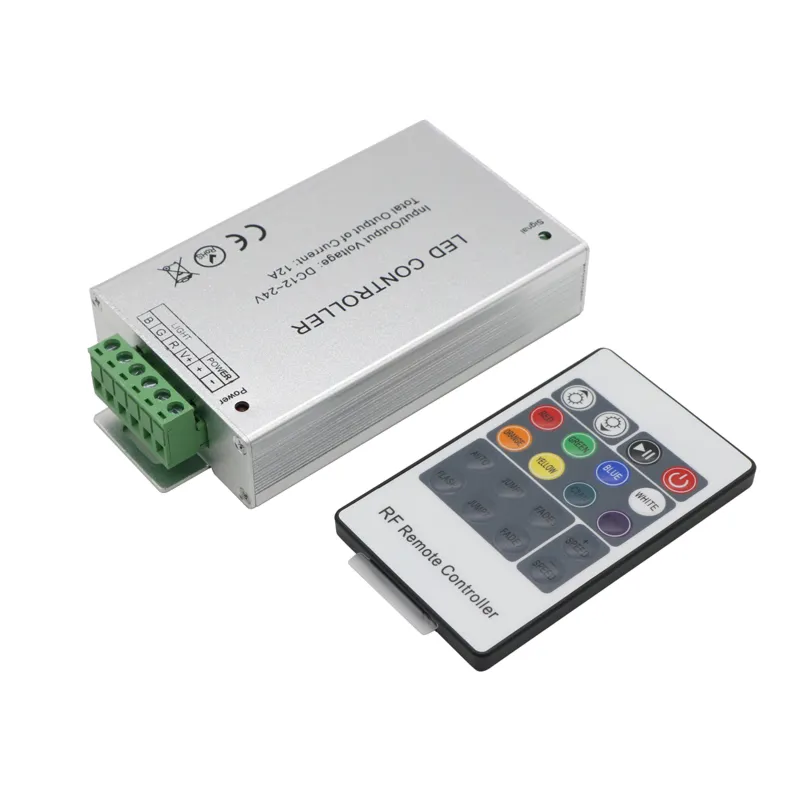 RGB Color Remote Control Dimmer DC 12V 24V 20keys... From Best2011, $7. ...