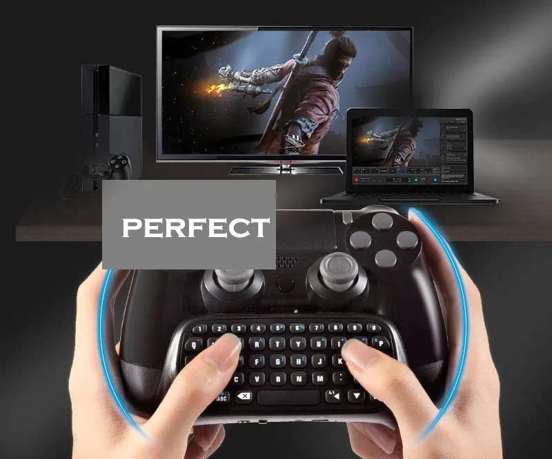 2024Wireless Bluetooth Tastatur Fur PS4 Controller Game Tastatur Joystick Gamepad Mobilfunk Tablet PC Bluetooth Tastatur Von 15 31 DHgate