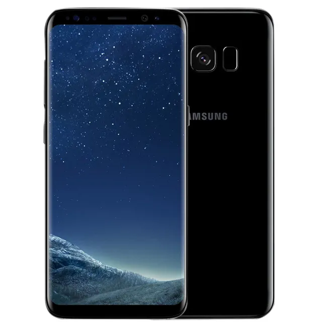 الهاتف المحمول Samsung Galaxy S8 SM-G950F 4G LTE 64GB 5.8 بوصة واحدة SIM 12MP 3000mAh S-Series Series