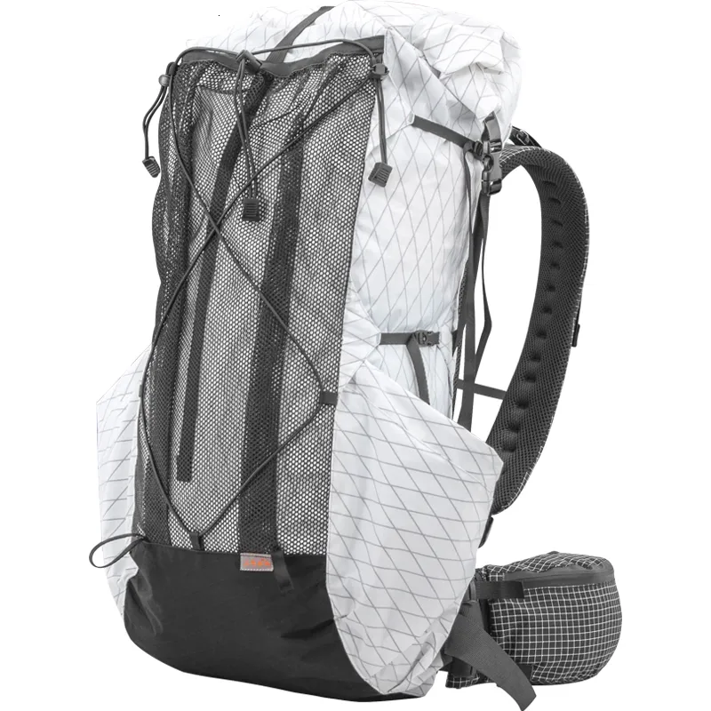 35L-45L Lekkie Trwałe Travel Camping Plecak Wędrówkowy Plecak Outdoor Ultralight Opakowania bezramowe XPAC UHMWPE 3F UL Gear T190922