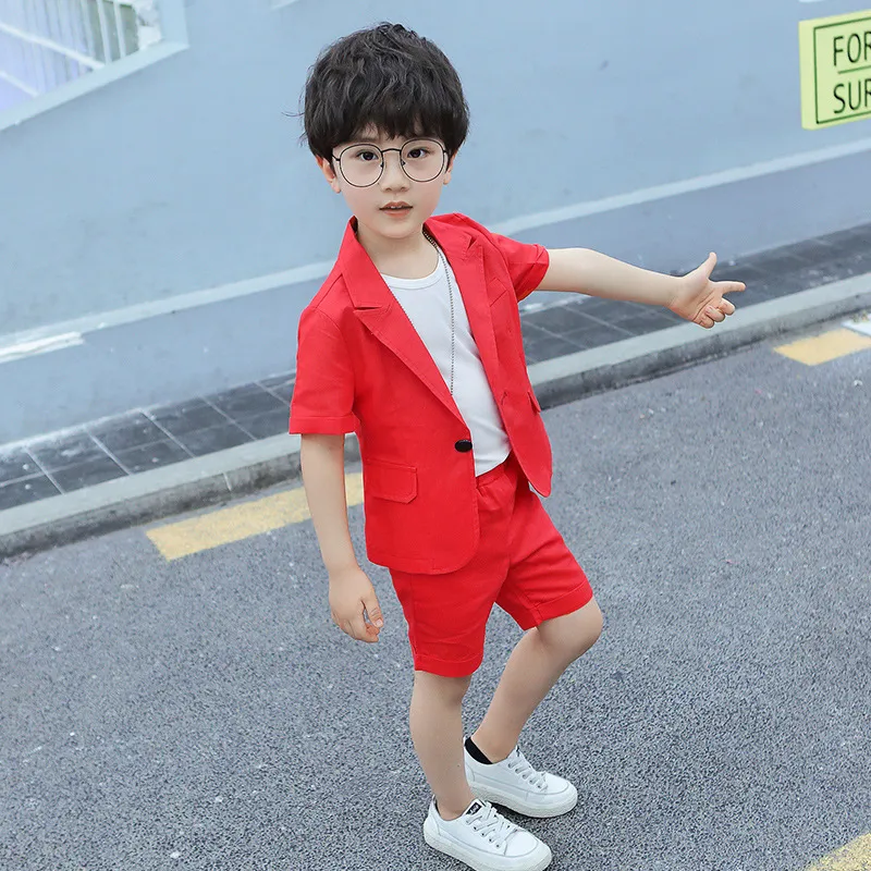 Red blazer for kids hotsell