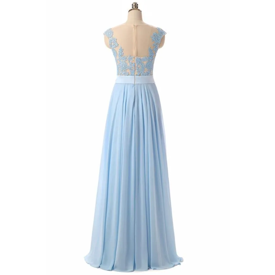 princess polly baby blue dress Elegant Baby Girls Blue Bow Flower Girl Dresses Toddler Ball Gowns