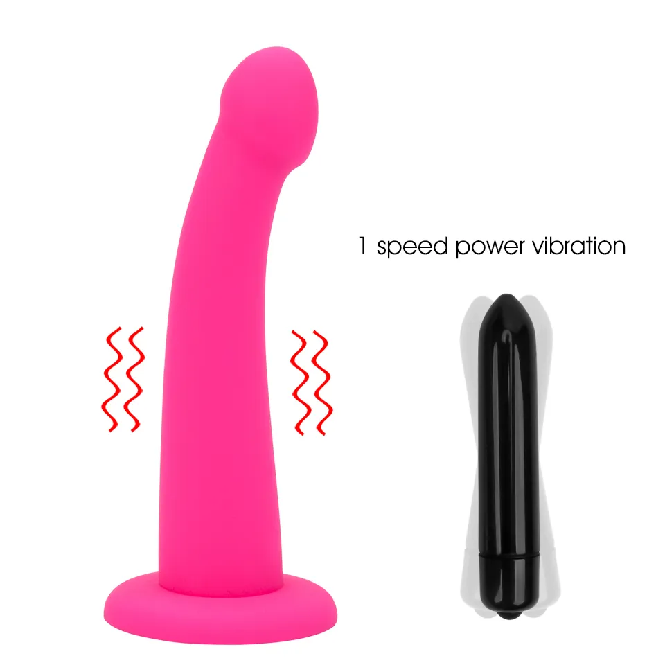 Erotic Toys For Adults Strapon Dildo Vibrator Lesbian... From Gou06, $8.94 
