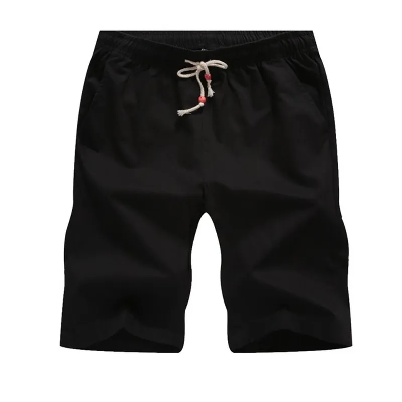 Großhandels-Sommer-Männer Shorts Baumwolle 4XL Mode Marke Trunks Finess kurze Hosen männlich einfarbig atmungsaktive Casual Shorts Masculino Homme