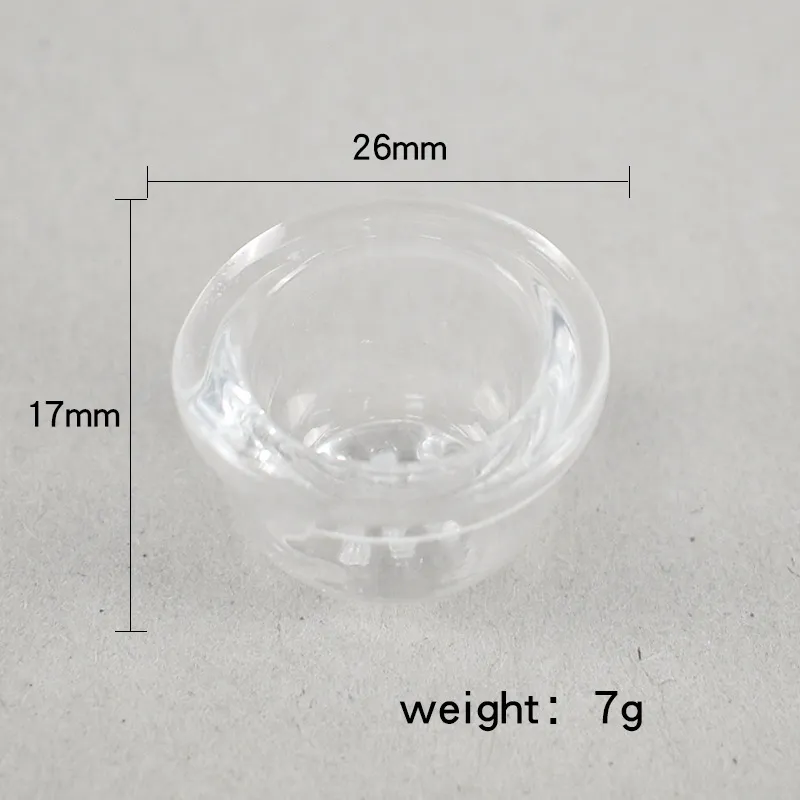 Bol en verre de remplacement bols épais pour tuyau de fumée en silicone tuyau à main en silicone tuyaux de cuillère à tabac tuyaux en verre eau Bong outil pièces accessoires