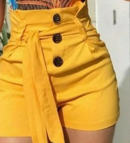 2019 Szorty Damskie De Mujer Moda Sexy De Talle Alto Y Corte Casual Cinturón De Estilo Pantalones Cortos Mujer De 21,48 € | DHgate
