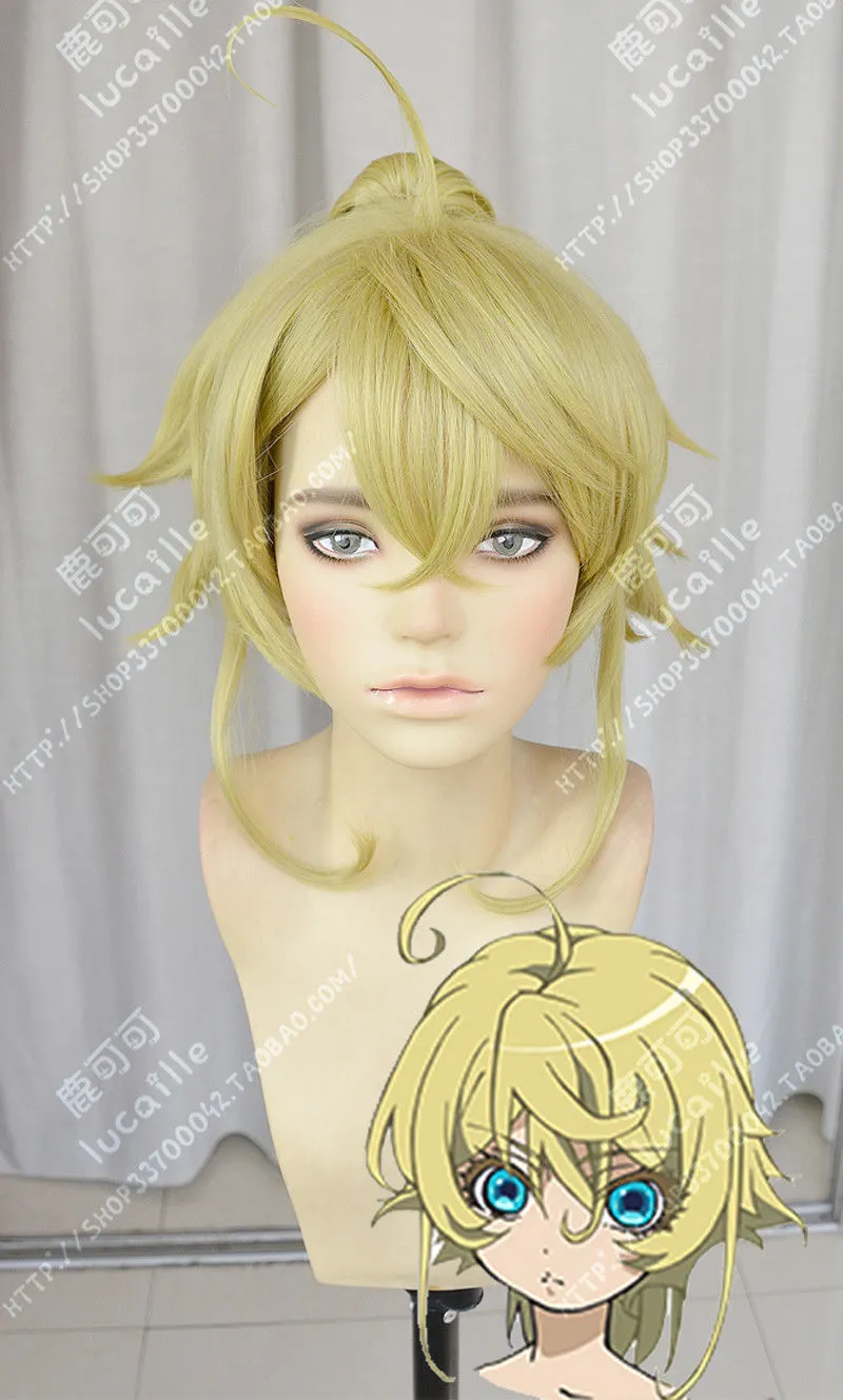 Anime Saga di Tanya the Evil Tanya von Degurechaff Parrucca per capelli Cosplay Party