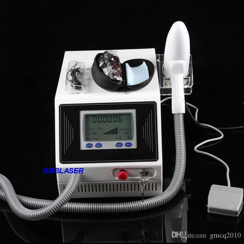 Q-Switch Nd Yag Laser Détatouage Sourcil Taches De Rousseur Beauté Machine 50MJ 5hz