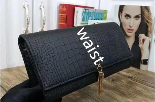 Women Messenger Facs Handbags Women Brands Counter Counter Bag Ladies Clutch Proses و Handbags Black Chain Tote Bolsa Feminina