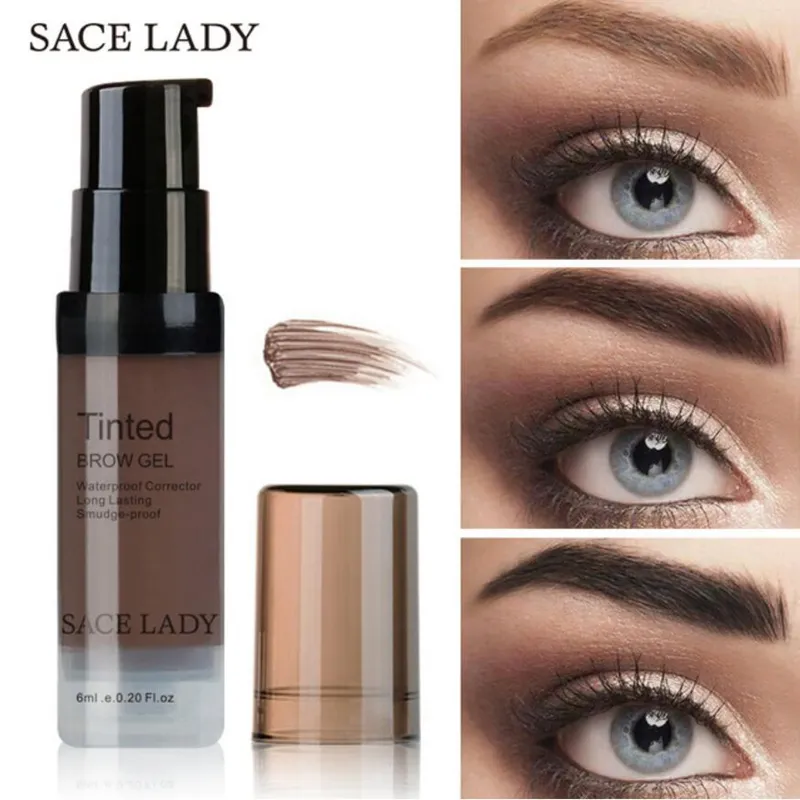 Sace Sopracciglio Lady Tintura Sopracciglio Trucco Impermeabile Ombretto Per Sopracciglio Cera Tinta A Lunga Durata Ombra Trucco Vernice Pomata Cosmetica