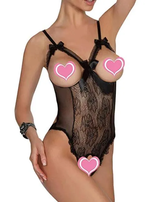 women sexy teddy lingerie one piece lace babydoll bodysuit nightie lingerie women lace hollow main image 1