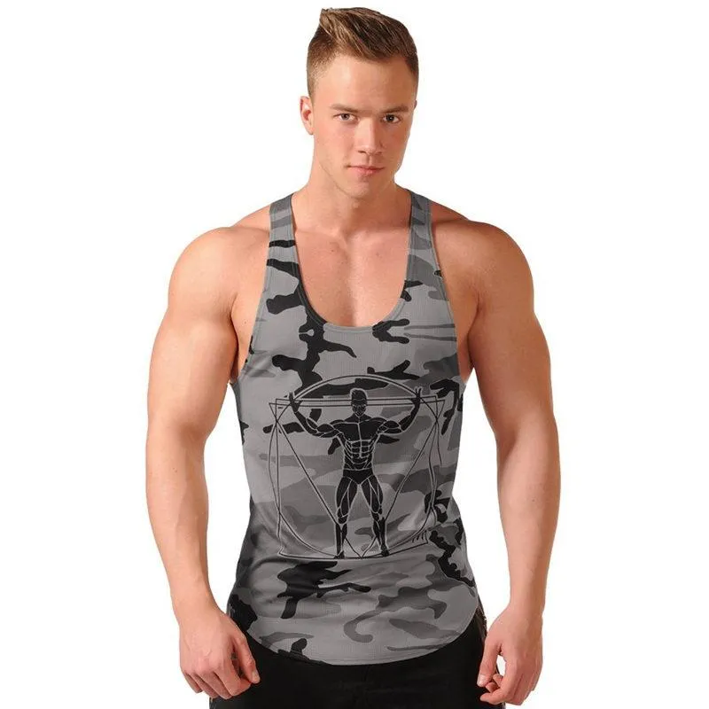 Nya Män Tankar Kläder Bomull Ny Sommar T-Shirt Män Casual Slim Mäns Ärmlös Fitness Bodybuilding Tank Tops Trend