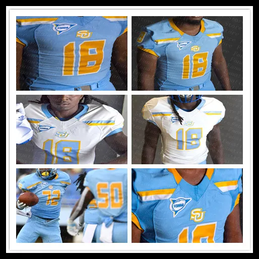 2021 NCAA Southern University Su Football Jersey Davin Bomull O.j. Tucker Hunter Register Tamaurice Smith Austin Jones Craig Nelson Madison