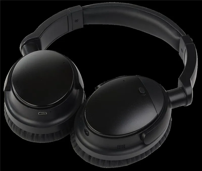 Słuchawki Bluetooth V12 Redukcja szumów Bezprzewodowa słuchawki Wbudowany Mikrofon Akumulator Dobrej Jakości ANC Słuchawki 1 sztuk EPACTET