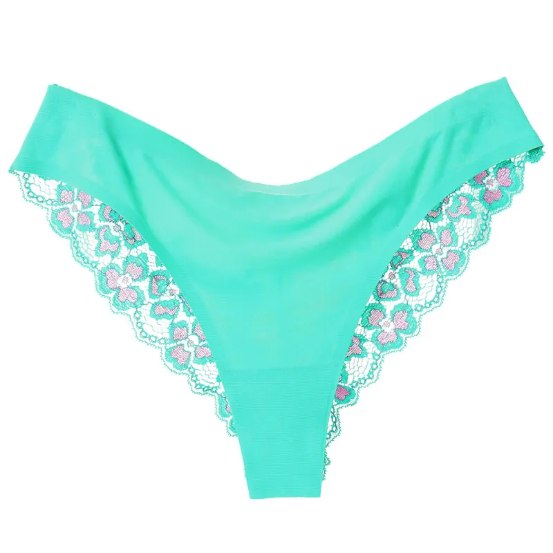 Wholesale Seamless Lace Underwear Lace Cheeky Panties For Women