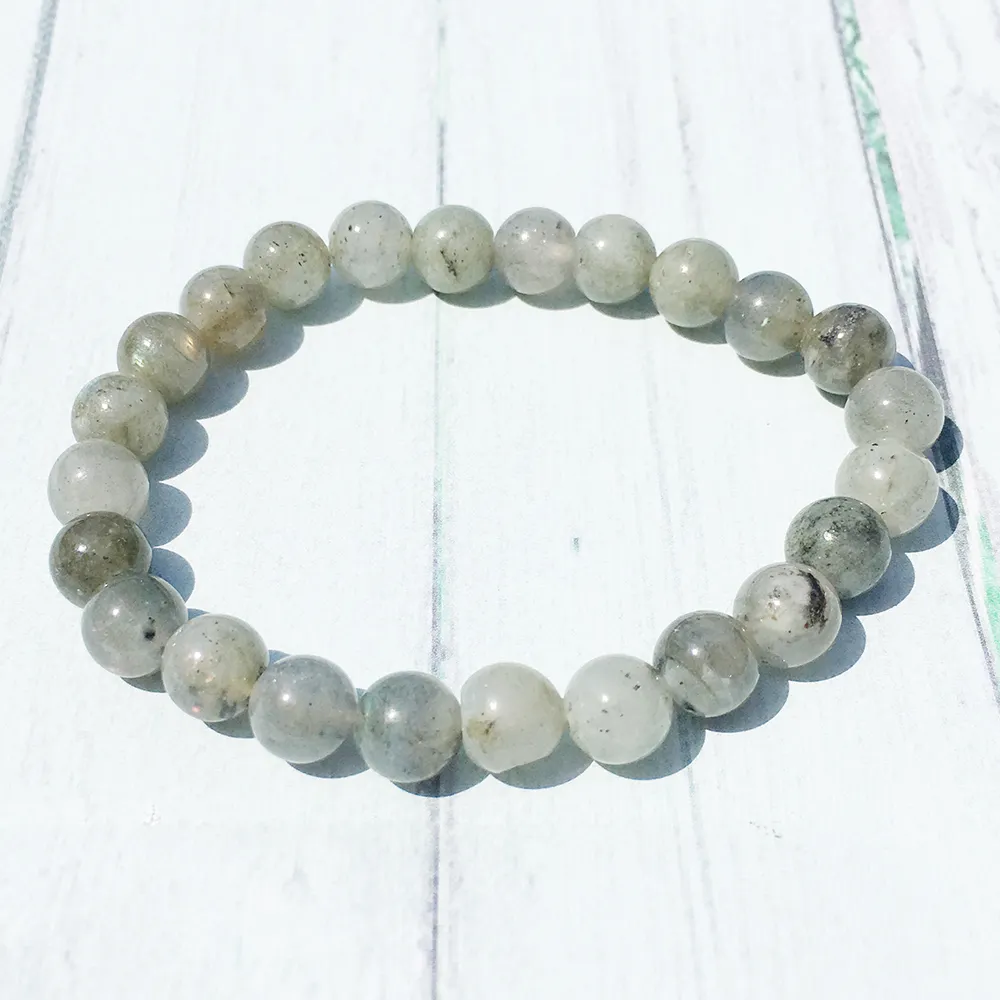 MG0337 Grand Labradorite Stacking Bracelet 요가 영적 팔찌 창의성을위한 멋진 팔찌.