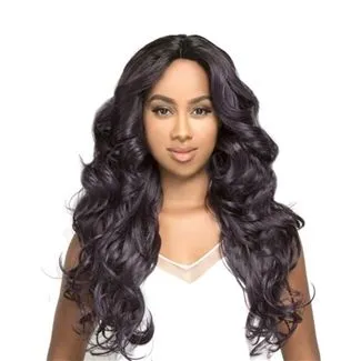 chaud nouveau brésilien Cheveux Africain Ameri vague lâche perruques Simulation cheveux humains vague lâche perruque avec partie médiane pour dame