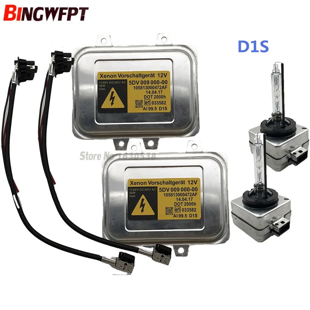 D1S Xenon Headlight Ballast Control Module Unit Igniter with wire 5DV00900000 For BMW Cadillac Lincoln Mercedes Benz 2006-