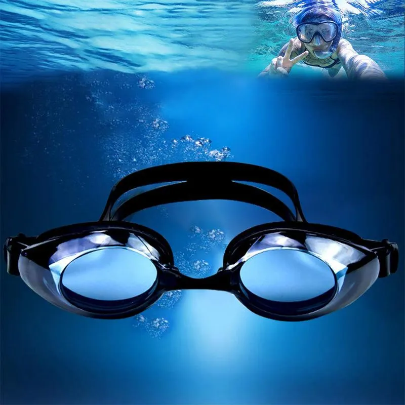 Anti Fog Swimming Goggles UV Protection Mirrored Clear No Leaking For Adult Men Women Youth Kids Children 2019 New Arrival