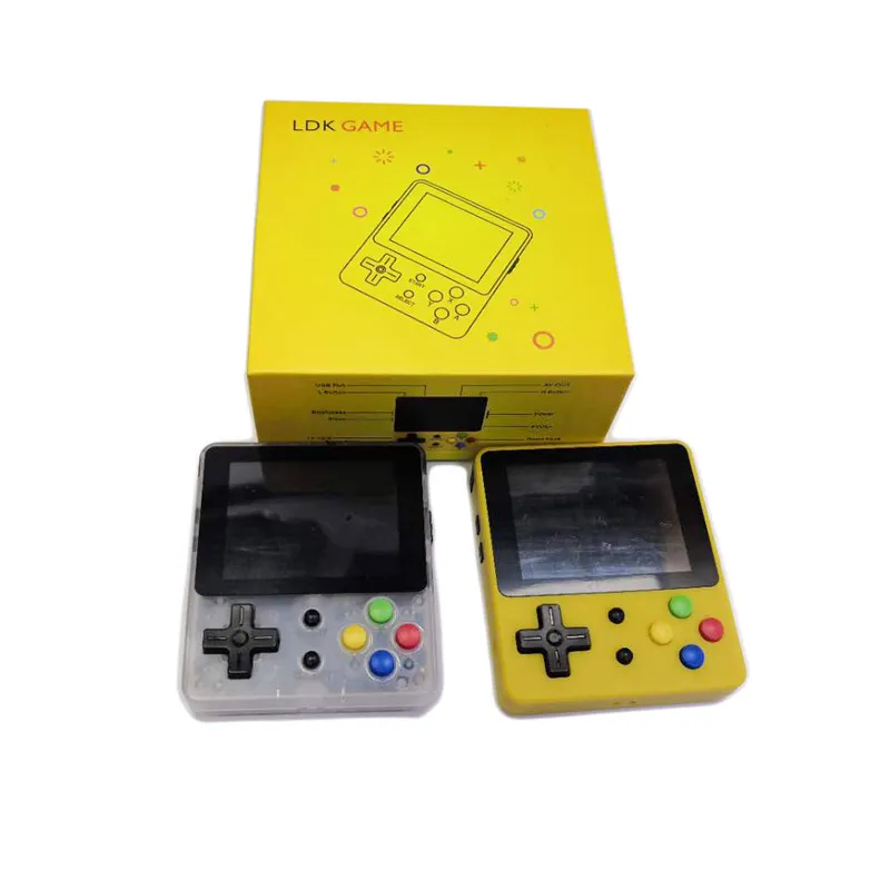 Nieuwe LDK-game 2.6 inch scherm Mini Handheld Game Console Nostalgische Kinderen Retro Game Mini Family TV Video Consoles