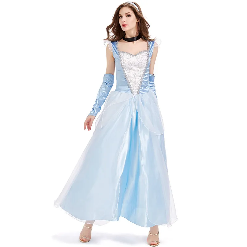 open lace back dress Little Adventures 11003 Cinderella Ball Gown Dress for 5-7 Years main image 1