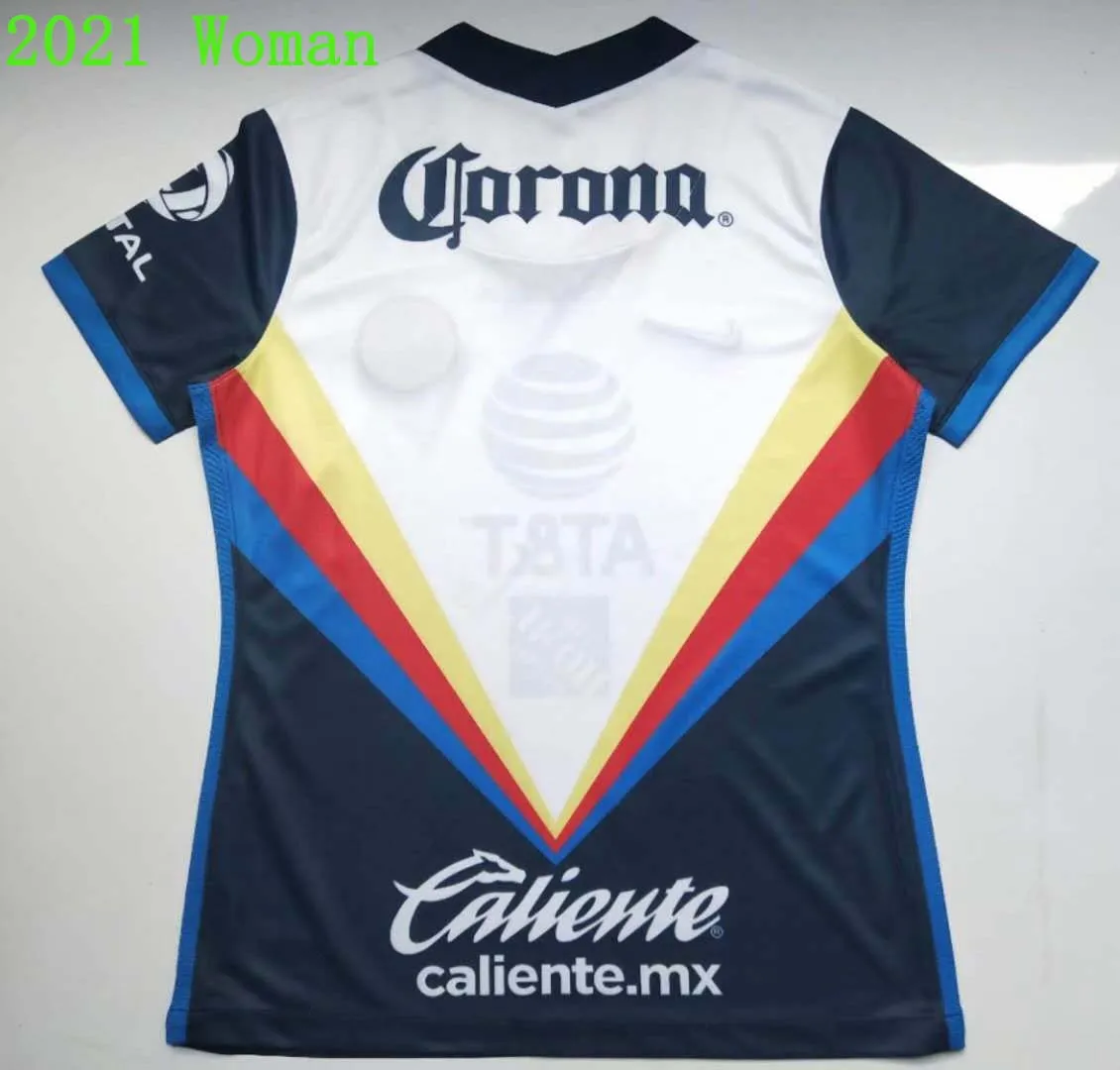2020 2021 LIGA MX Club Woman Man America Soccer Jersey 2021 Soccer Kits