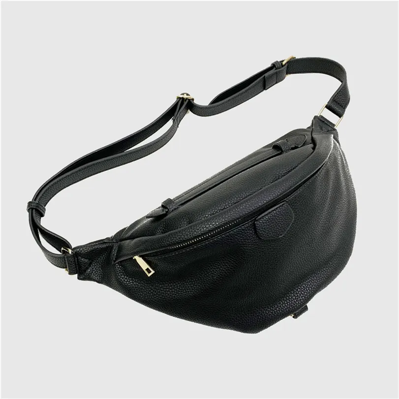 Waistväskor Zippy Waistpacks Black Bag Män Väskor Kvinnor Korskropp Crossbody Handväskor Koppling Purses Shoulder FannyPack # X07