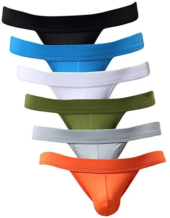 Fashion Men's Sexy Briefs Seamless Thongs Breathable Underwear Comfortable Underpants New Summer Bikini Brief Trend KC-9010