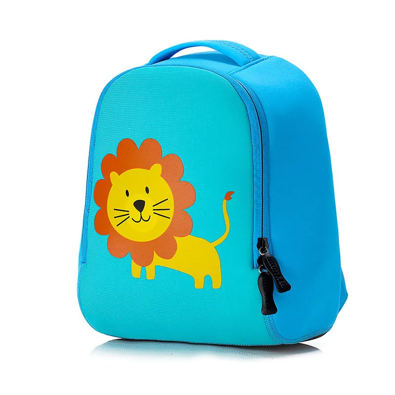 Mochila infantil guardería niño niña colegio personalizada leones