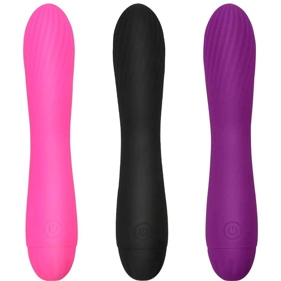 7 Velocità G Spot Vibratore USB Ricarica Silicone Magic Wand Vibratore Masturbatore femminile Giocattoli sessuali per donna JJD2347