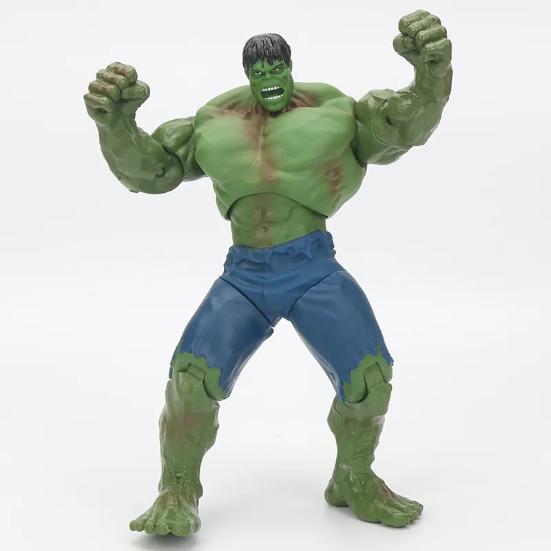 10 Красный И Зеленый Халк Фигурка Мстители ПВХ Рисунок Игрушка.